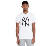 New Era MLB T-Shirt à Manches Courtes New York Yankees - Blanc, Homme, Extra Large