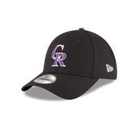 New Era Colorado Rockies 9forty Adjustable Cap MLB The League Black - One-Size
