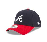 New Era MLB The League 9Forty Adjustable Casquette de Baseball Atlanta Braves - Coleur de l´Equipe Officielle