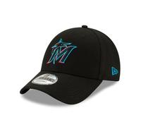 New Era MLB The League 9Forty Adjustable Casquette de Baseball Miami Marlins - Coleur de l´Equipe Officielle
