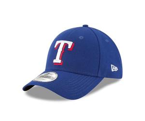 New Era MLB The League 9Forty Adjustable Casquette de Baseball Texas Rangers - Coleur de l´Equipe Officielle