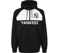 New Era MLB Winbreaker Neyyan Veste pour Homme, Noir, XS/S