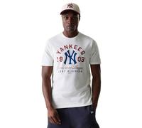 New Era MLB Wordmark Regular New York Yankees Short Sleeve T-Shirt M