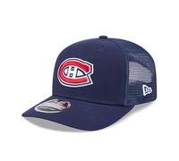 New Era Montreal Canadiens 9Seventy Stretch-Snap NHL Trucker Cap Bleu foncé