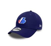 New Era Montreal Expos MLB Cooperstown Historic Logo Bleu 39Thirty Casquette Extensible