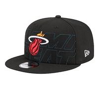 New Era NBA Draft 2023 9Fifty Casquette Snapback Miami Heat Black, Noir , taille unique