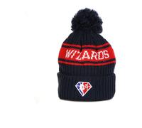 New Era - NBA Draft Pom Pom Hat Wizards - Homme - Accessoires - Noir - Taille: ONE Size