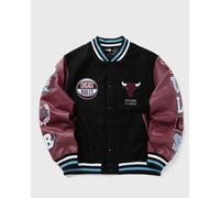 New Era NBA PATCH VARSITY CHICAGO BULLS JACKET men Bomber Jackets black|red taille: XXL