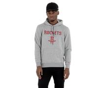 New Era Nba Regular Houston Rockets Hoodie Gris S Homme