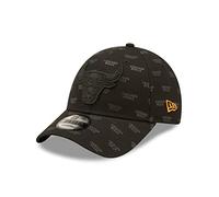 New Era NBA Snapback-Kappe Chicago Bulls Schwarz Teamlogo Basketball Cap verstellbar - One-Size