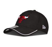 Casquette New Era Piping 9FORTY Chicago Bulls noir pur rouge blanc