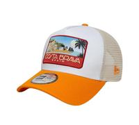 New Era Ne Location Patch Trucker 810 Med Orange One Size, orange., Taille Unique