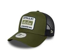 New Era NE Patch A-Frame Trucker Cap Vert Olive