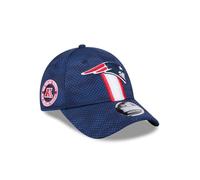 New Era New England Patriots NFL 2024 Sideline Bleu 9Forty Casquette Stretch Snapback Ajustable