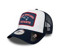 New Era New England Patriots NFL Cap verstellbar Trucker Kappe American Football Weiss - One-Size