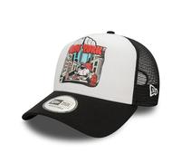 New Era New York Casquette de Camionneur Baseball Chapeau réglable visière courbée Noir Blanc