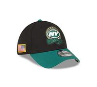 New Era New York Jets NFL Salute to Service 2022 Black Green 39Thirty Stretch Cap - S-M (6 3/8-7 1/4)