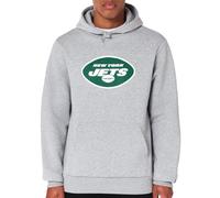New Era Sweat à capuche New York Jets NFL Team Logo Gris