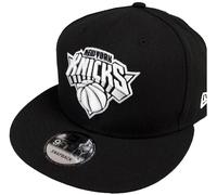 New Era New York Knicks NBA Noir Blanc Logo 9Fifty Snapback Cap Édition Limitée