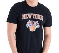 New Era New York Knicks NBA Team Logo Tee Noir T-Shirt M L XL XXL