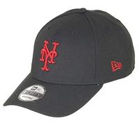 New Era New York Mets 9forty Adjustable Snapback Cap MLB Essential Black/Red - One-Size
