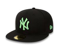 New Era New York Yankees 59fifty Cap Season Basic Black/Island Green - 7 1/4-58cm
