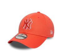 New Era New York Yankees 9Forty Cap Orange Blanc