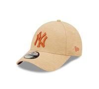 New Era New York Yankees 9Forty Casquette Baseball Cap réglable Boucle Logo de l'équipe visière courbée Beige