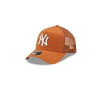 New Era New York Yankees Basecap für Kinder - Braun - A Frame Trucker - - MLB - Mesh gebogener Schirm Snapback - Child