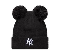 New Era New York Yankees Bonnet Femme Double Pom MLB Noir