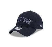 New Era New York Yankees Cap 920 Kappe Baseball Teamname Unstructured verstellbar Blau - One-Size