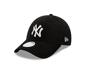New Era New York Yankees Cap Towelling Basecap im Frottee-Design Schwarz NY Baseball verstellbar Damen Mädchen - One-Size