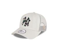 New Era New York Yankees Cap Trucker Kappe Camouflage Infill Basecap MLB Baseball Beige - One-Size