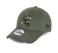 New Era New York Yankees Casquette MLB 9forty Casquette de Baseball Camo Infill Chapeau Baseball Vert