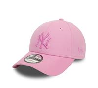 New Era New York Yankees Casquette pour Fans Baseball modèle 9Forty réglable Tonal Logo NY Rose