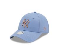 New Era New York Yankees Fanaccessoire Damenkappe NY-Logo 9Forty Blau verstellbar Baseball - One-Size