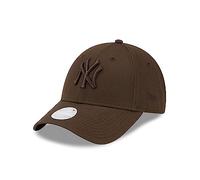 New Era New York Yankees Frauencap Braun tonales Logo Strapback-Verschluss Damen Mädchen Kappe Basecap NY - One-Size