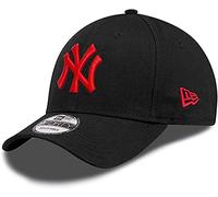 New Era New York Yankees Kappe Accessoire Von verstellbar League Essential Schwarz Basecap Cap - One-Size