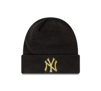 Bonnet New Era Metallic Badge New York Yankees noir jaune