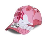 New Era New York Yankees MLB Cap 9Forty Basecap verstellbar Kappe Baseball Camouflage Sommer Pink - One-Size