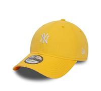 New Era New York Yankees MLB Casquette Petit Logo de l'équipe Couronne Non structurée Chapeau Jaune
