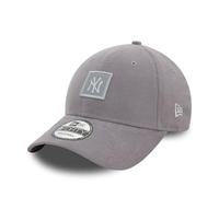 New Era New York Yankees MLB Chapeau Fermeture réglable visière incurvée Casquette de Baseball Velours côtelé MLB Gris