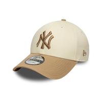 New Era New York Yankees MLB Colour Block 9Forty Casquette Beige