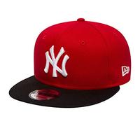 New Era New York Yankees MLB Cotton Block Rouge Noir 9Fifty Casquette