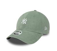 New Era New York Yankees MLB Damenkappe 9Forty verstellbar Cord Baseball Cap Basecap grün - One-Size