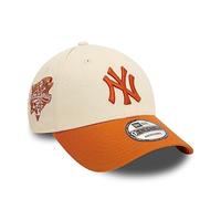 New Era New York Yankees MLB Kappe Beige Braun NY-Logo World Series 2000 9Forty Cap - One-Size