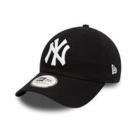 New Era New York Yankees MLB League Essential Black 9Twenty Casual Classics Cap - One-Size