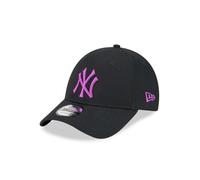 New Era New York Yankees MLB League Essential Black Purple 9Forty Adjustable Cap