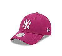 New Era New York Yankees MLB League Essential Black Purple 9Forty Adjustable Women Cap