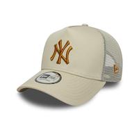 New Era New York Yankees MLB League Essential E-Frame Casquette de Camionneur Beige